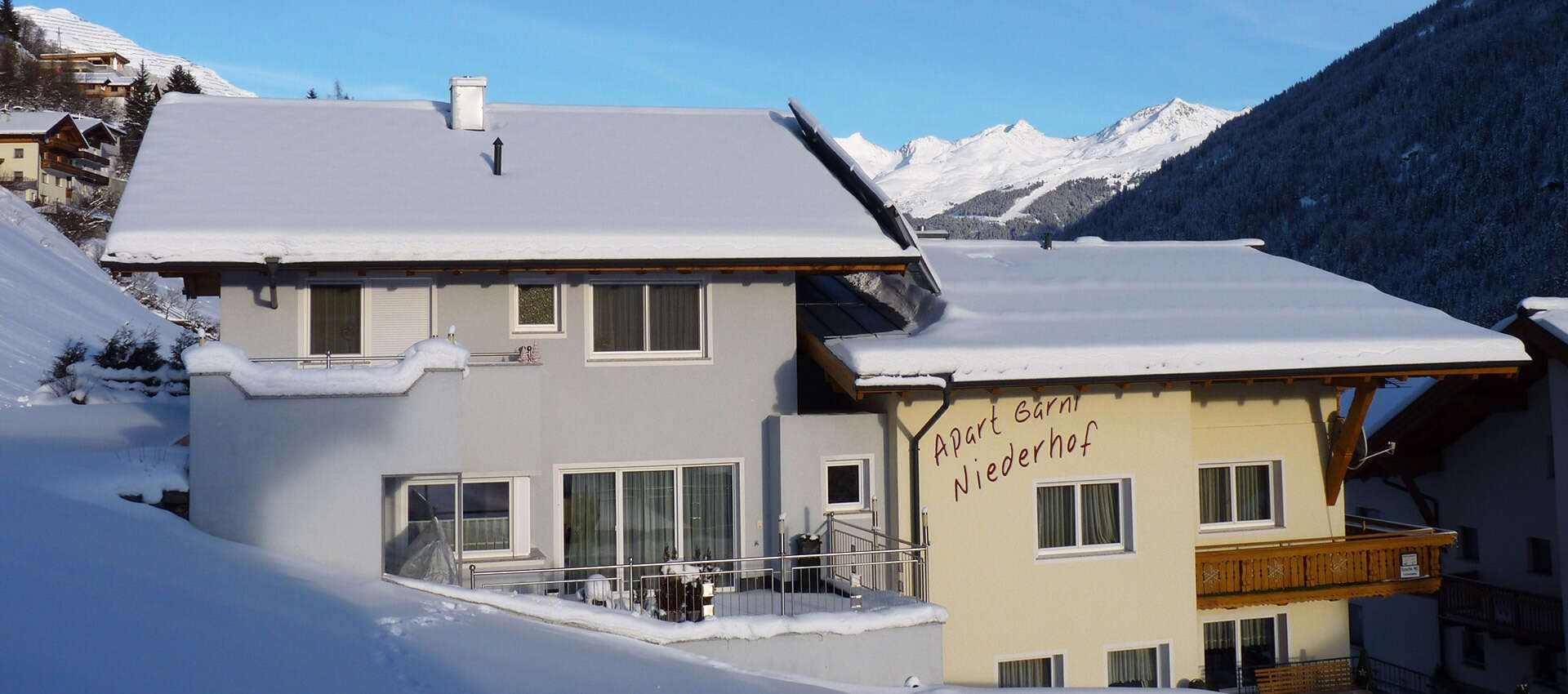 Apart Garni Niederhof holiday house Kappl Tyrol